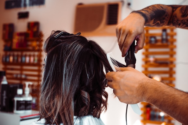 Balayage hair service